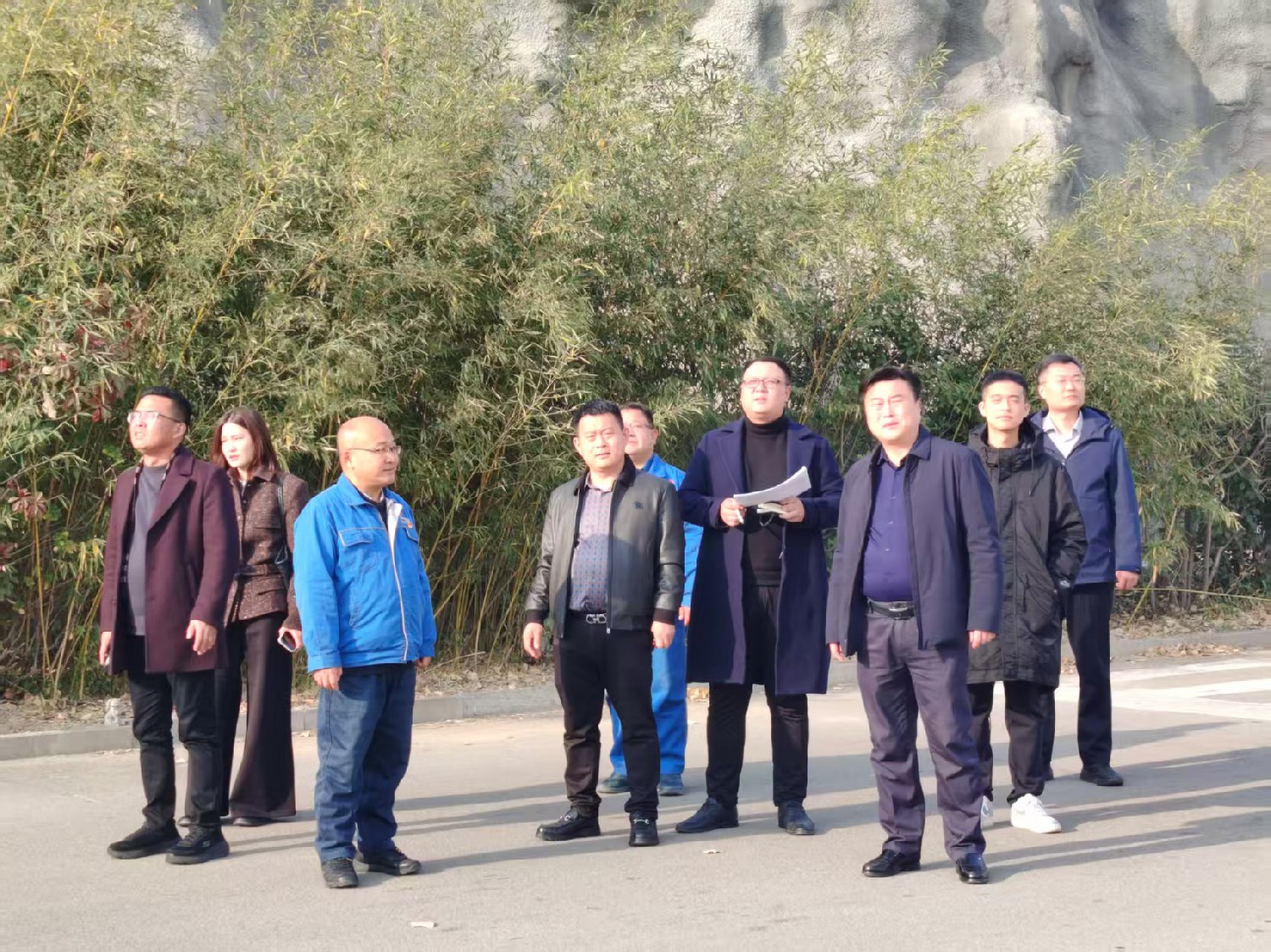 北京煤化客公司及天津中聯(lián)實(shí)業(yè)集團(tuán)來化工基地考察調(diào)研