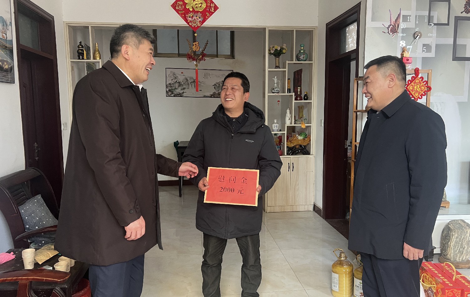 集團黨委書記、董事長宗成偉帶隊開展春節(jié)走訪慰問活動